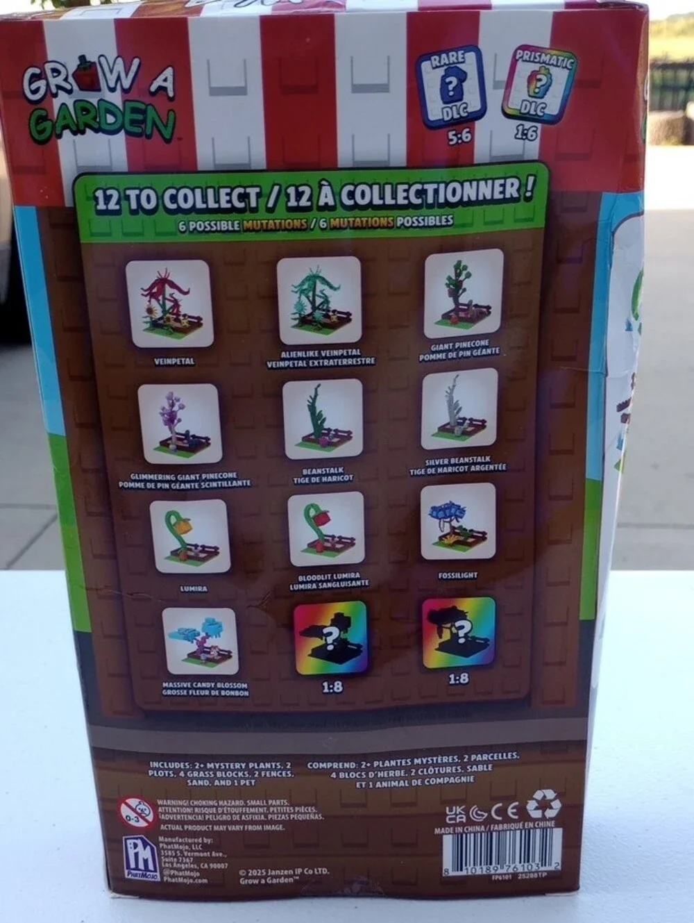 Roblox Grow A Garden Massive Crops Bundle NIB
